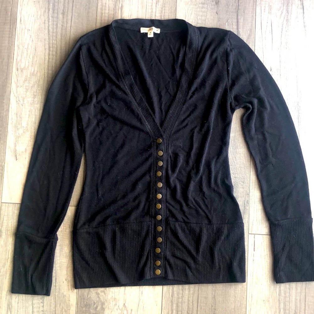Black cardigan, size M.